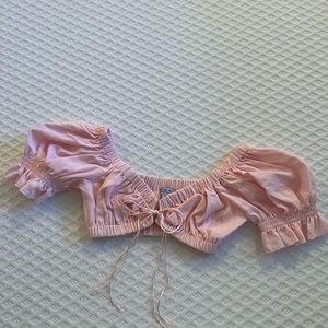 beginning boutique cropped top